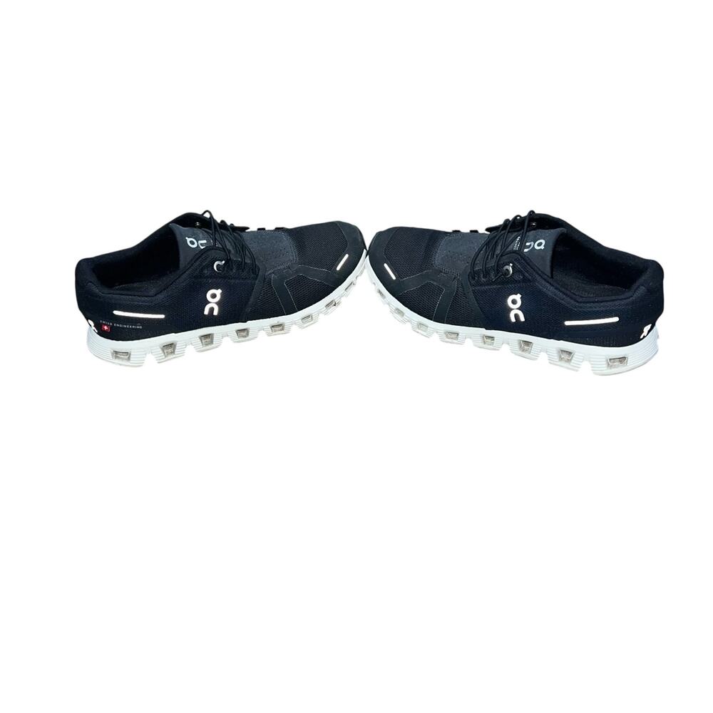 ON CLOUD Women's Black & White Speed Lacing Athletic Sneaker Size 8.5 - Picture 5 of 6